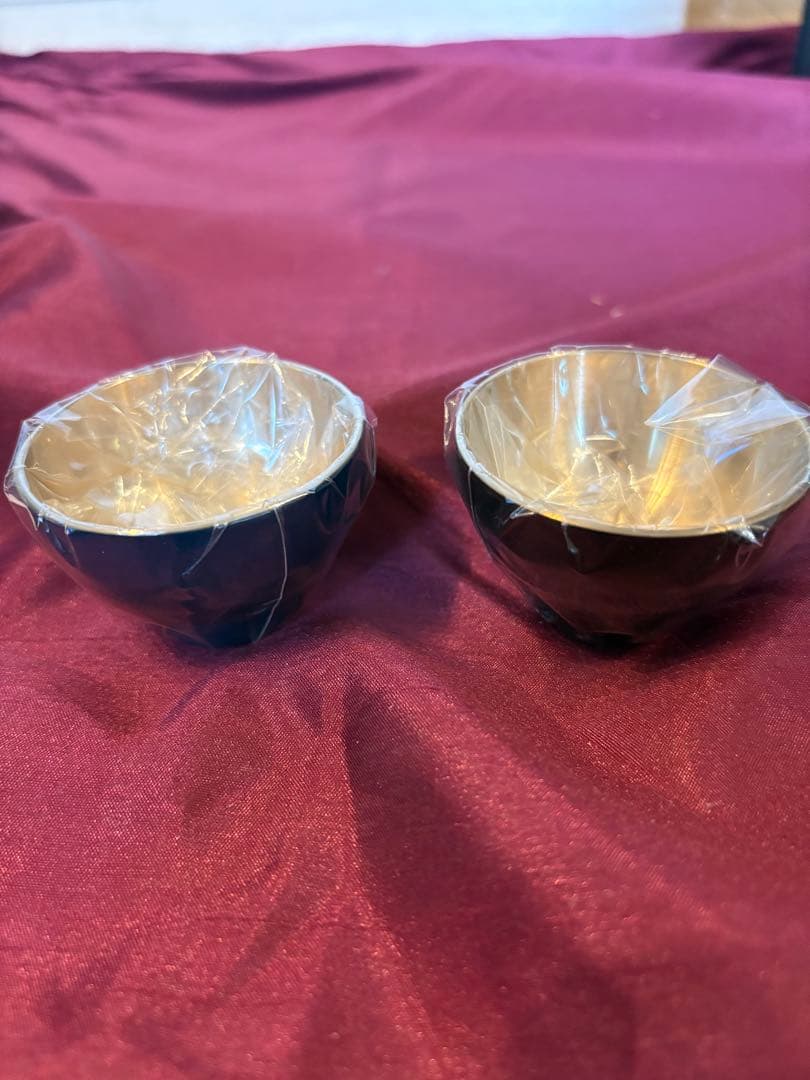 未使用 韓国伝統真鍮食器　箸 スプーン フォーク お茶碗 蓋 お皿 おちょこ