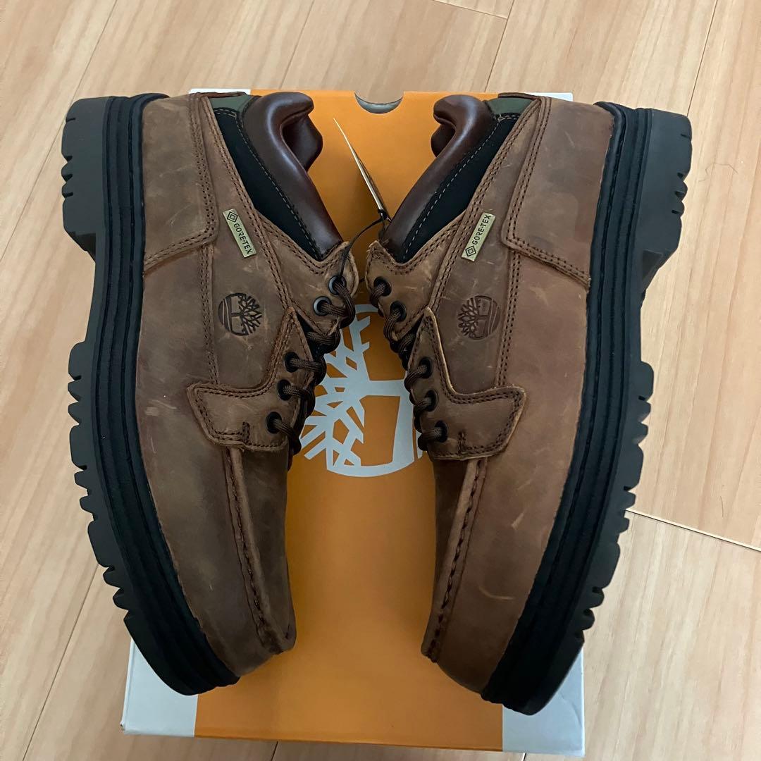 し*ゅ様 新品　Timberland Moc Toe Mid GTX ブラウン