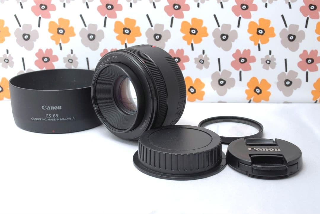 ❤Canon EF 50mm F1.8 STM 単焦点❤とろけるボケ感❤美品❤