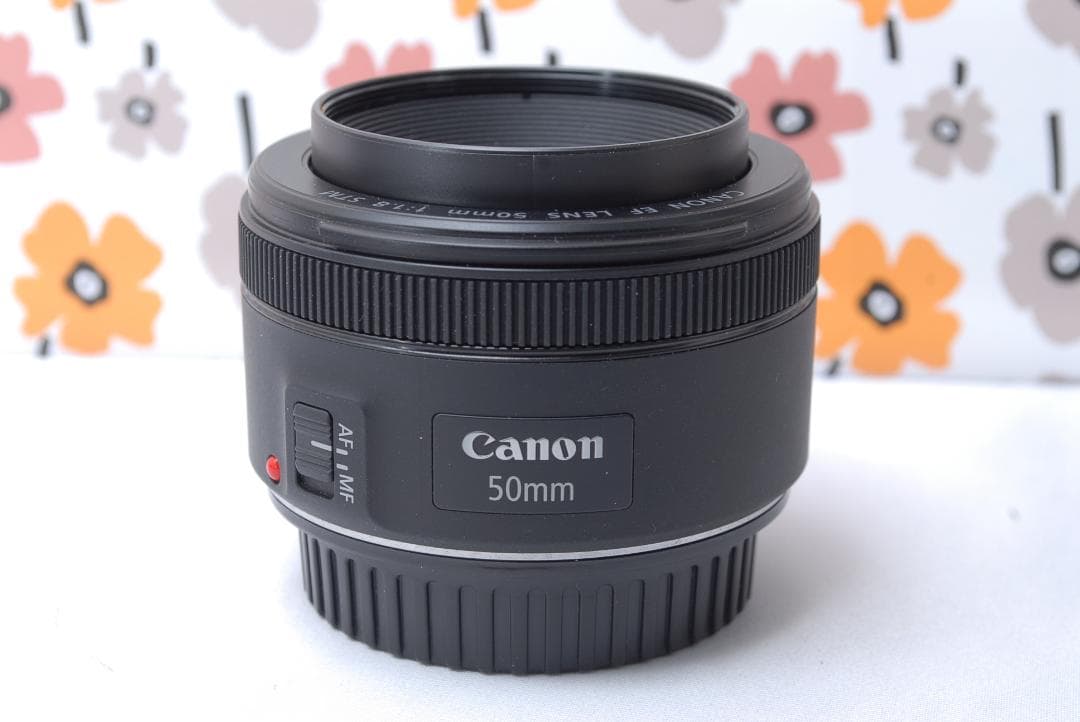 ❤Canon EF 50mm F1.8 STM 単焦点❤とろけるボケ感❤美品❤