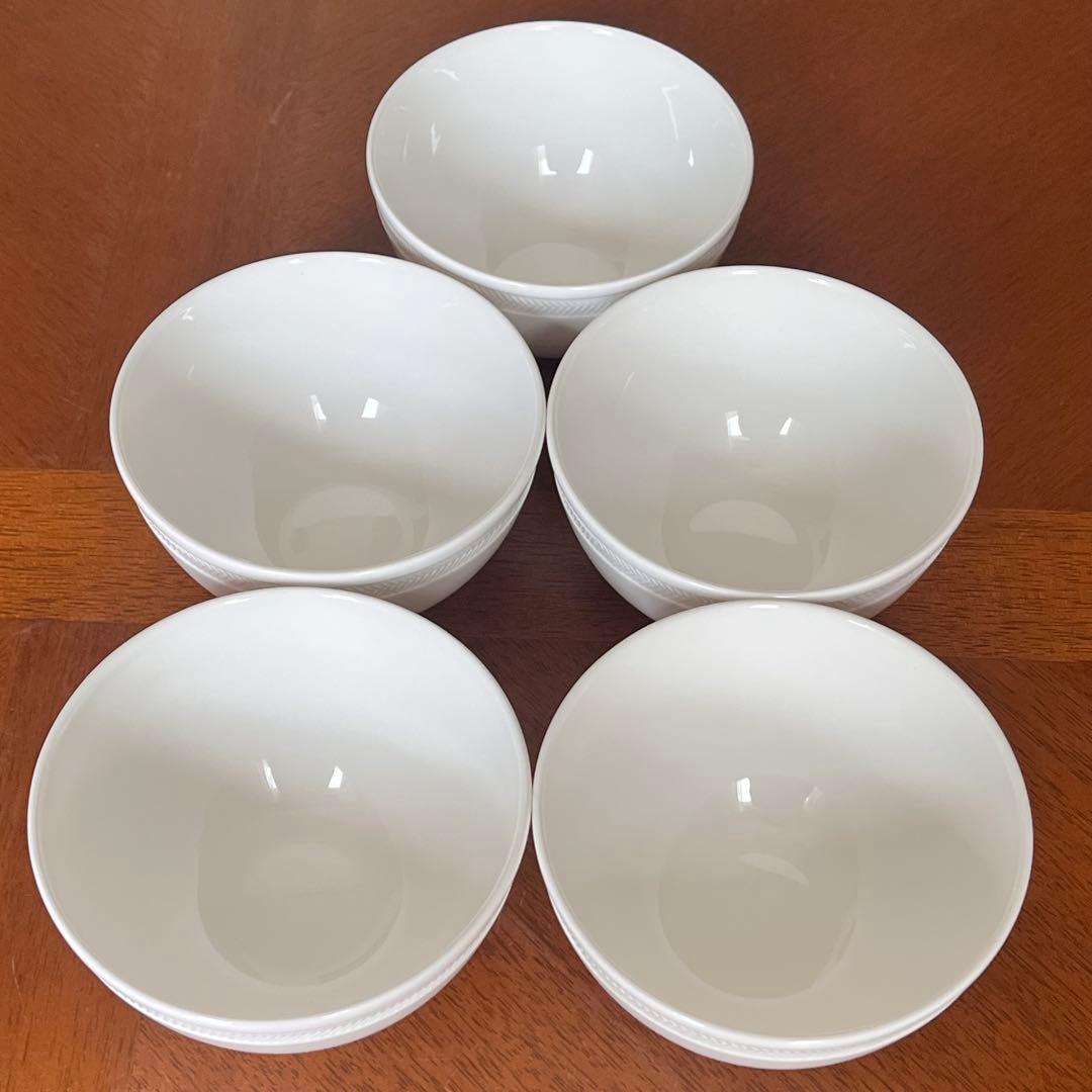 【レア美品】ウェッジウッド★ナイト＆デイ★ライスボウル（お茶碗）3個