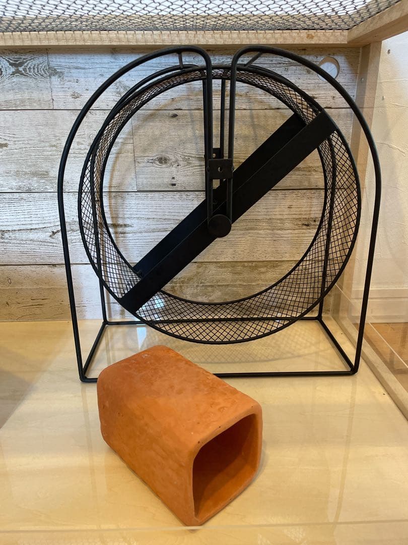 FandK 小動物 木製ケージ ハリネズミ