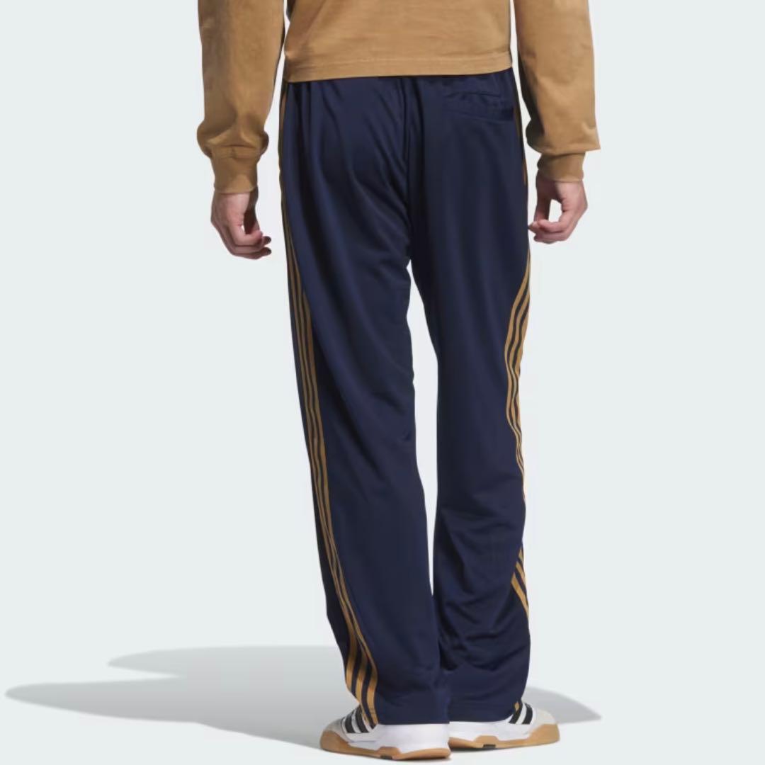 アディダス　オリジナルス　トラックパンツ 3本ライン　ネイビー　ブラウン　XL
