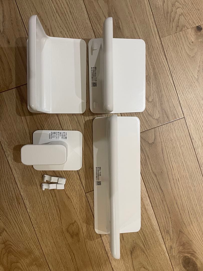 ホワイト 浴室用ラック マグネット