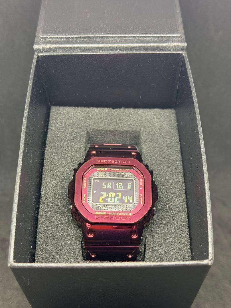 G-SHOCK GMW-B5000RD 箱付き稼働美品フルメタル定価77000円