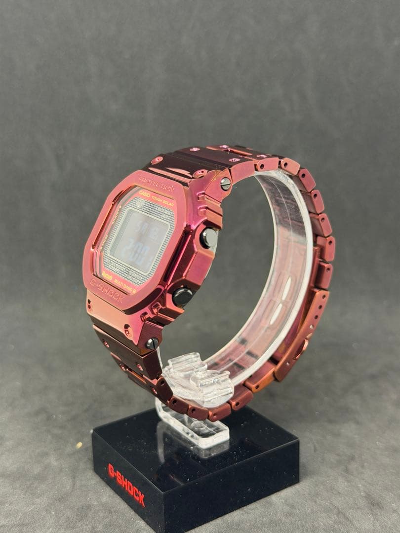 G-SHOCK GMW-B5000RD 箱付き稼働美品フルメタル定価77000円