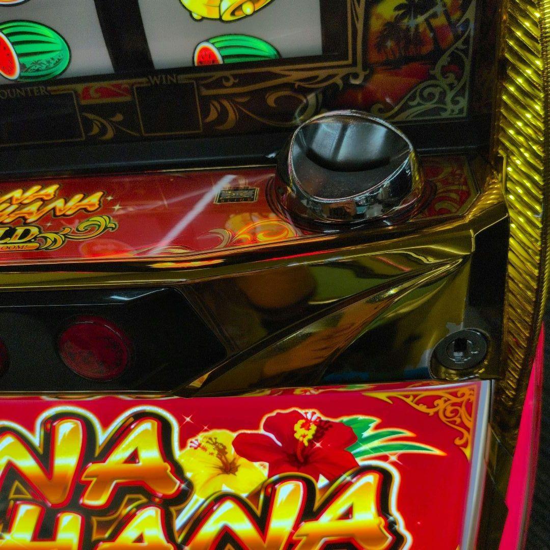 パチスロ実機　ニューハナハナゴールドEX−30 不要機付　送料無料