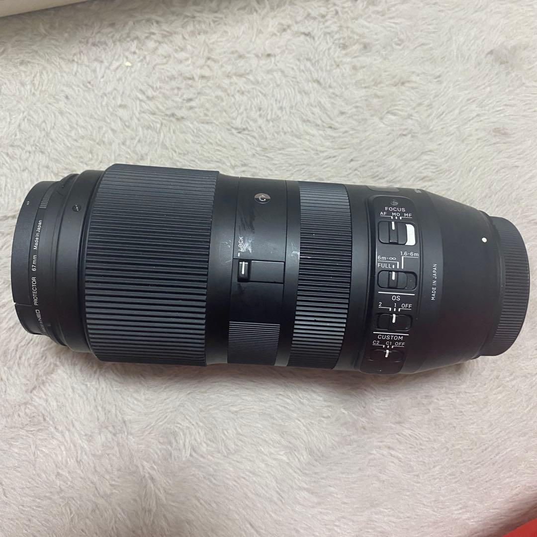 レンズ(ズーム) SIGMA 100-400mm F5-6.3 DG FOR CANON