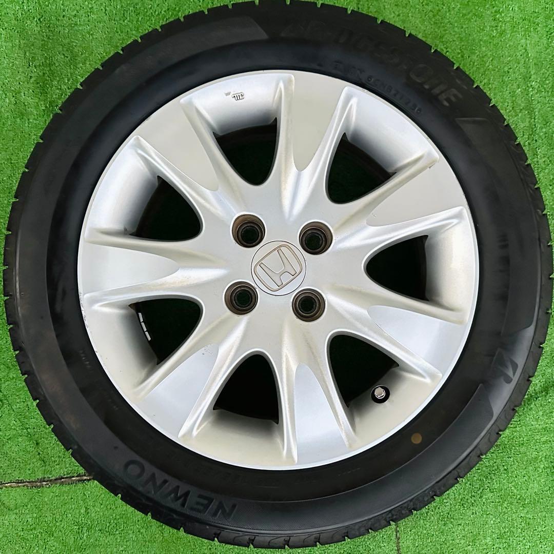 ホンダ アルミタイヤ 4本 2025年 NEWNO 195/55R15