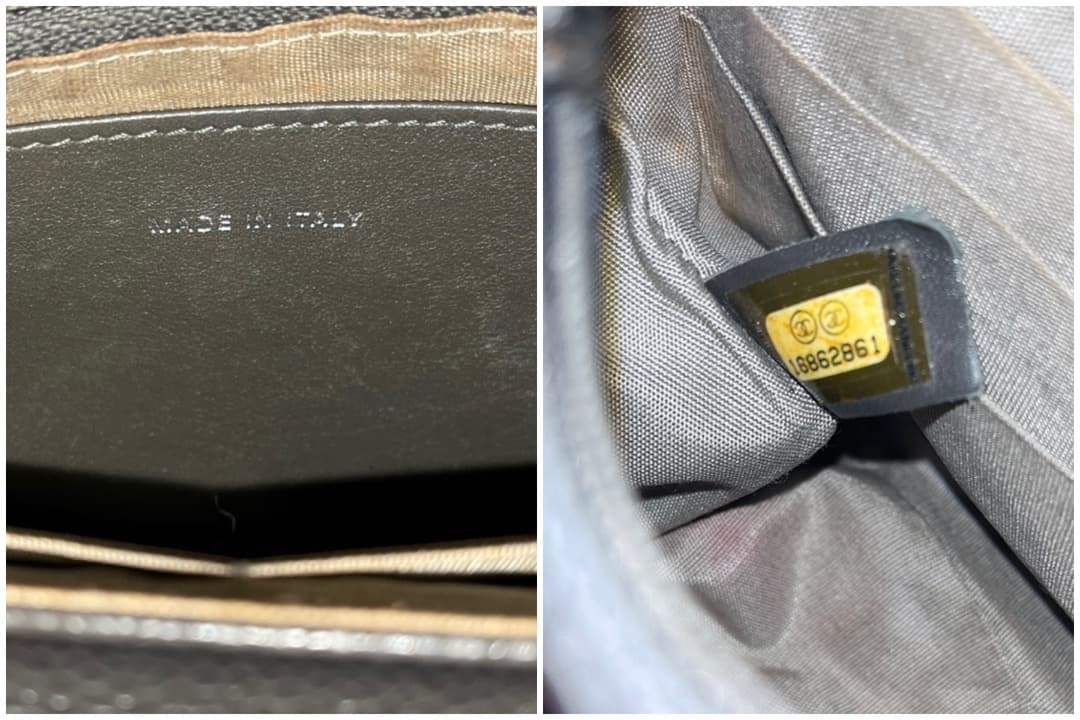 シャネル CHANEL チェーンウォレット ハーフムーン マトラッセ 152