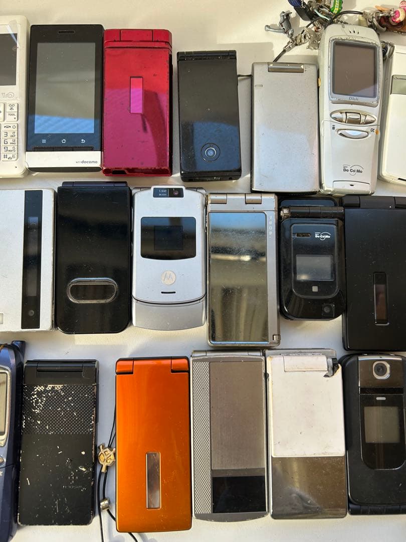 ♦︎①携帯電話 ガラケー ジャンク まとめ