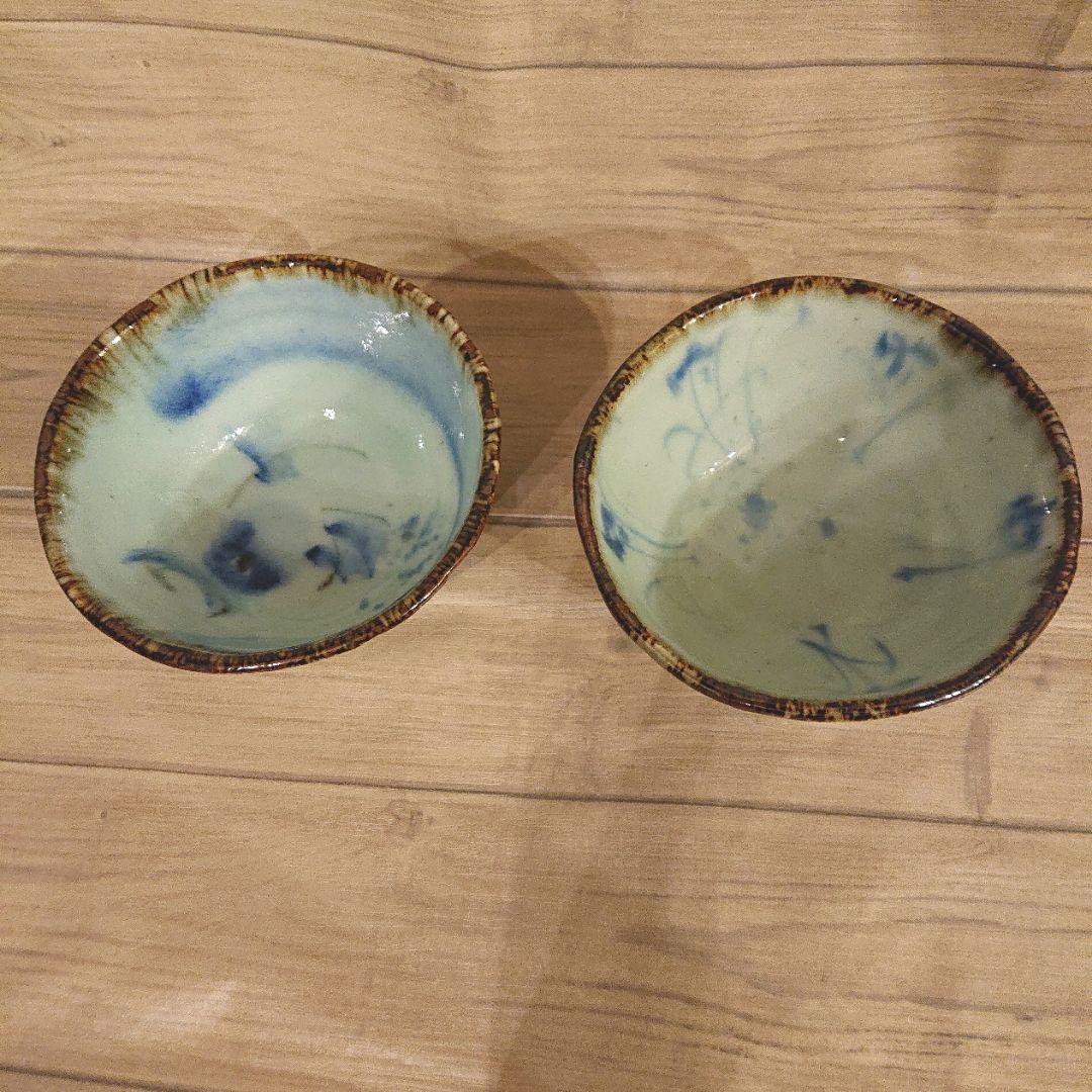 斉山窯　(太田恵)　お茶碗　2個　波佐見焼