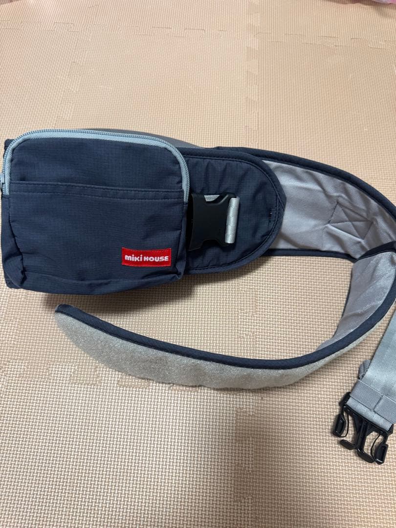 ミキハウス✗ポグネー ベビーキャリア 抱っこ紐 おまけ付き