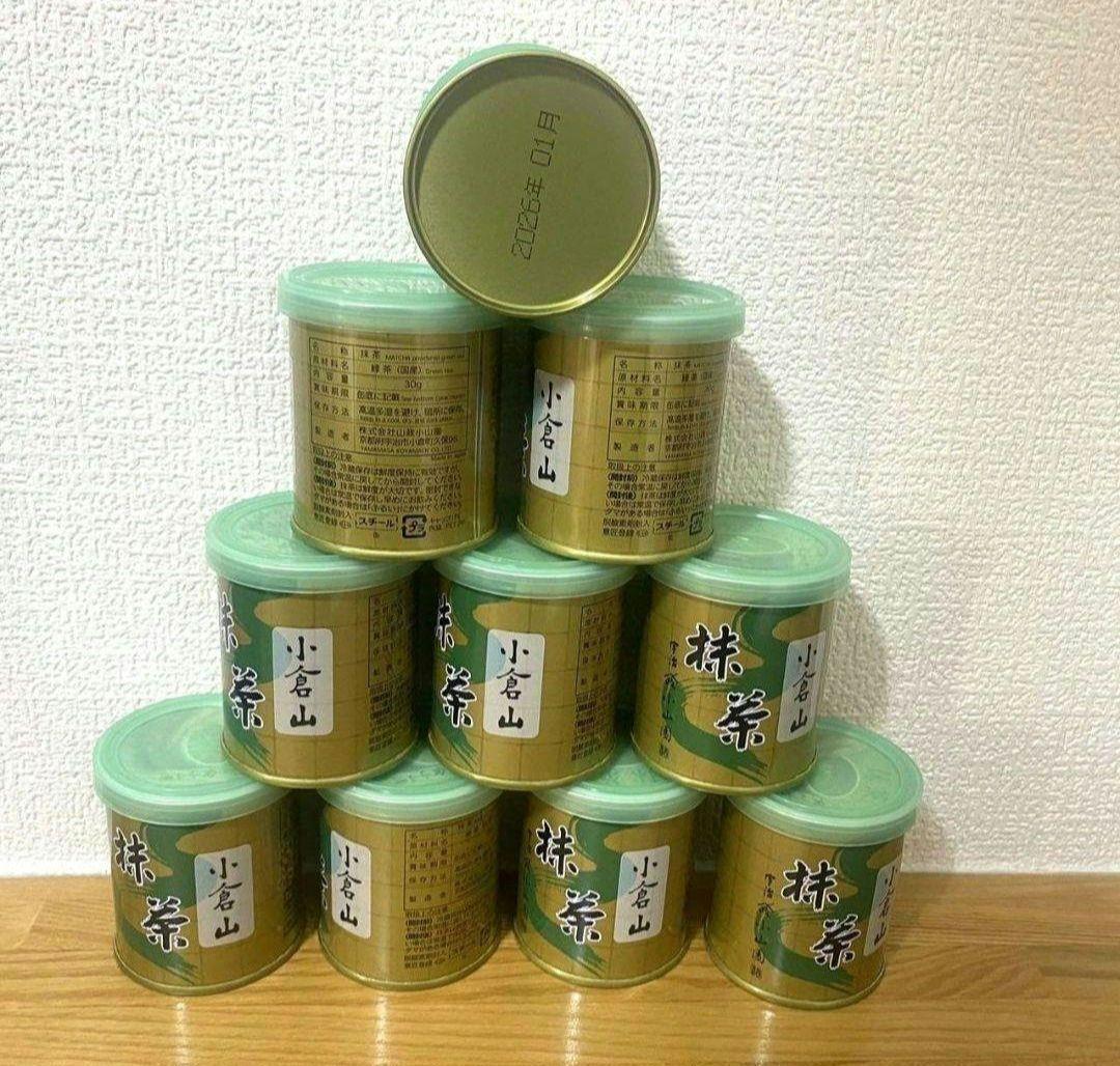 小山園　小倉山30ｇｘ10缶セット