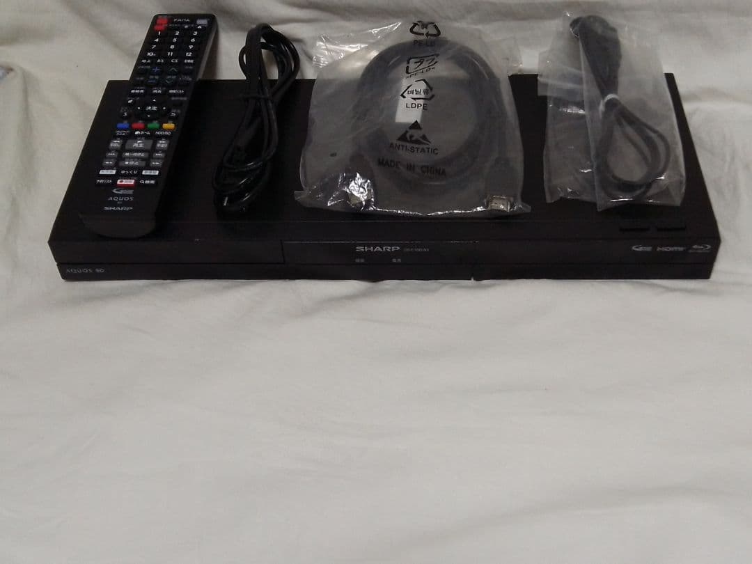 即発送!昨年2025年購入品!完動品!アクオス2B-C10GW1ブルーレイ