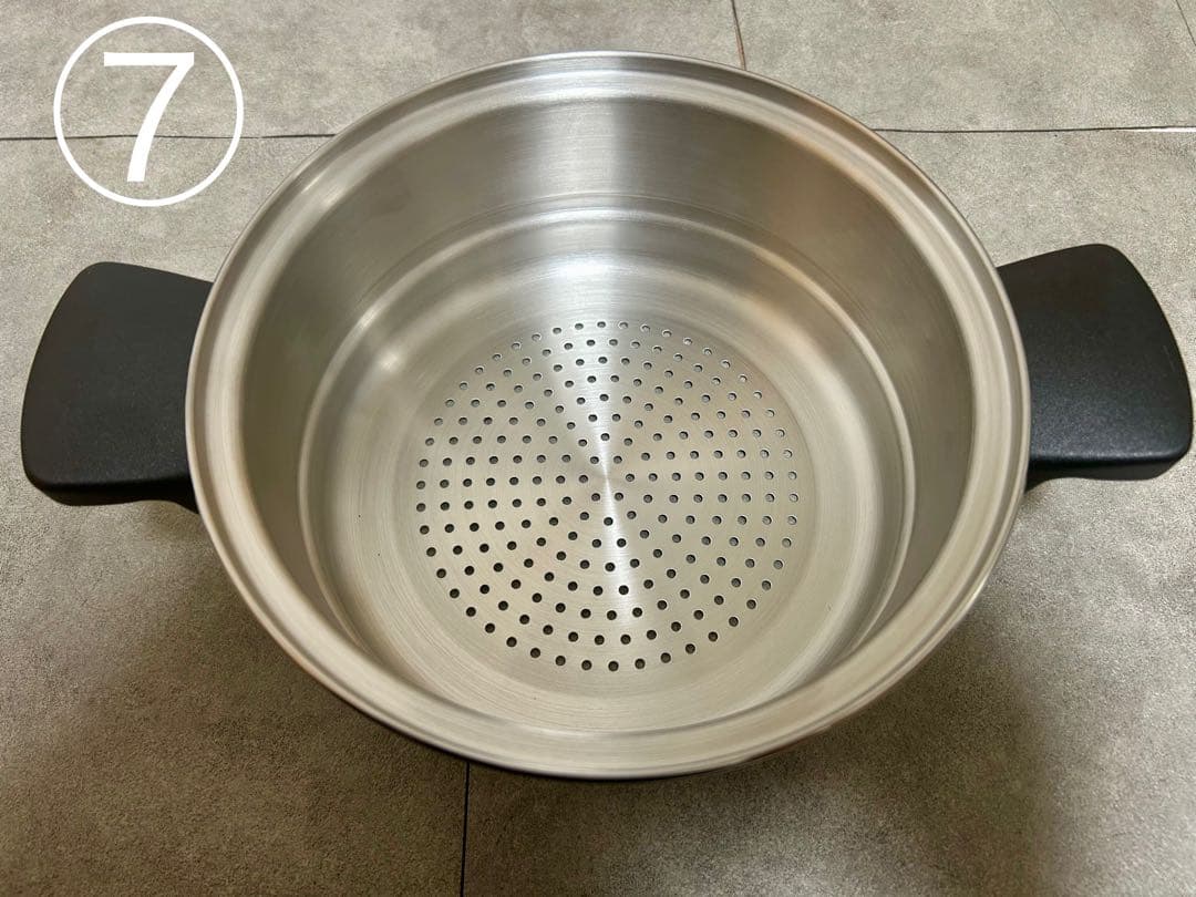 【ほぼ未使用】Amway クィーンクック 鍋セット ステンレス IH対応