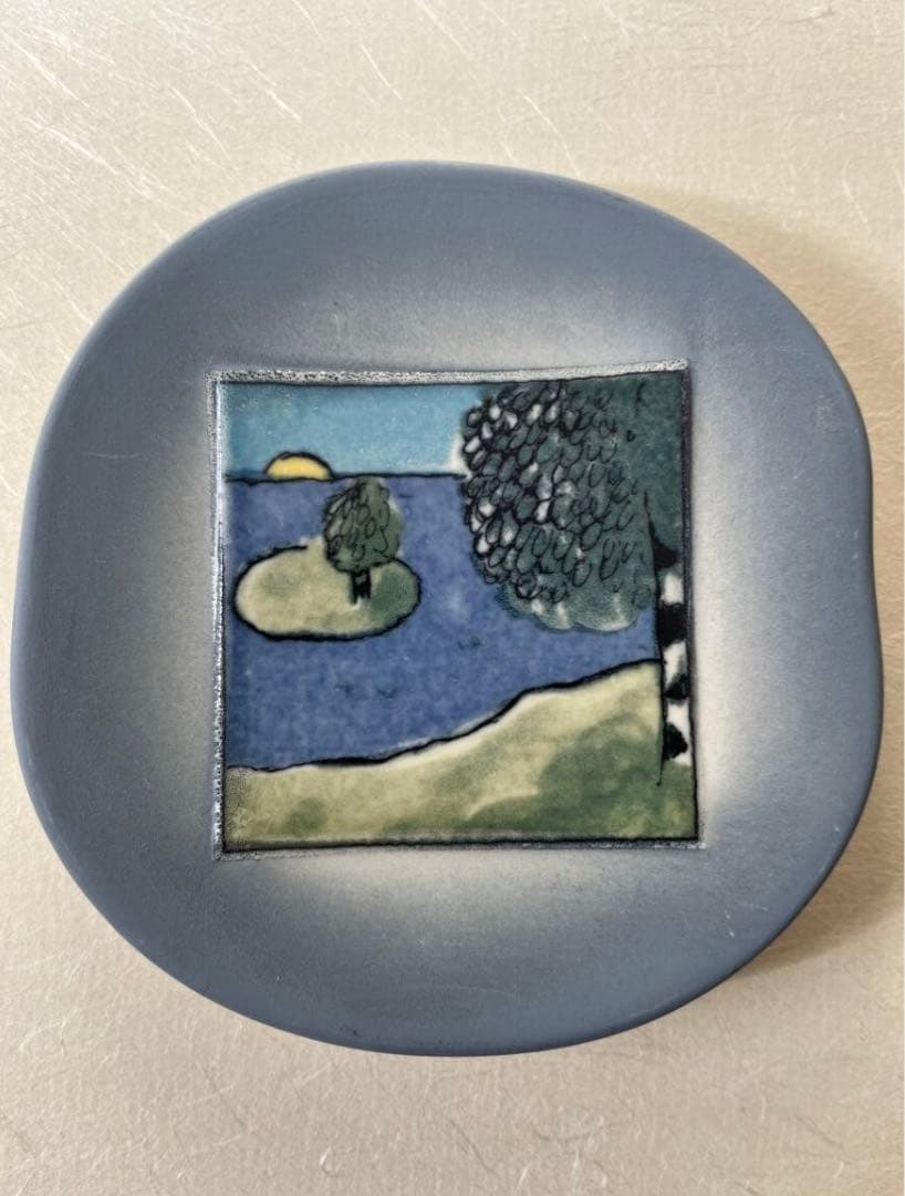 アラビア/ヘルヤリウッコ-スンドストーム/Summer　飾り皿】