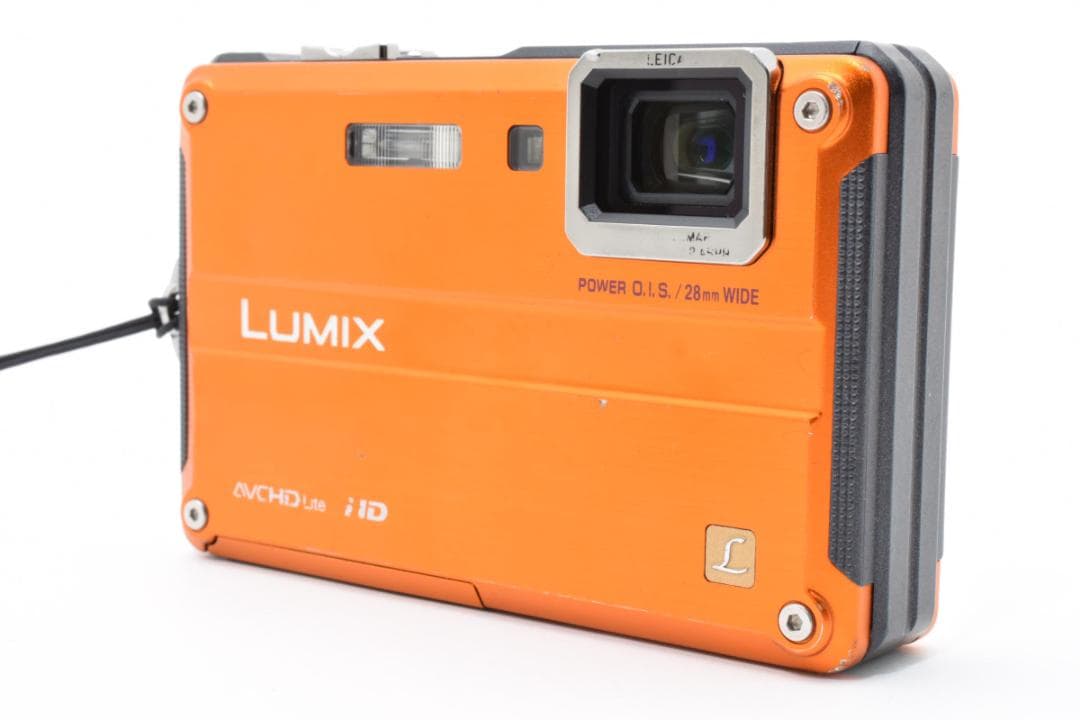 【美品】Panasonic LUMIX DMC-FT2 オレンジ　動作確認済
