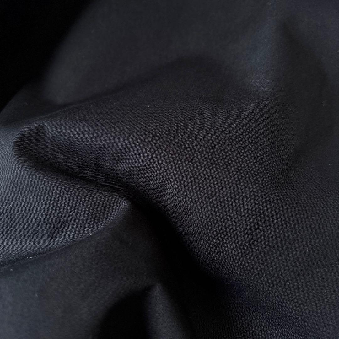 美品 ミスターオリーブ 日本製 河田ダウン ダウンモッズコート 黒MrOlive