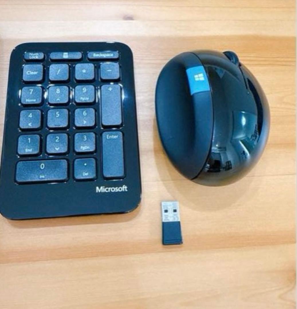 最終値下げ　韓国語キーボード　エルゴノミック キーボードマウス テンキー セット