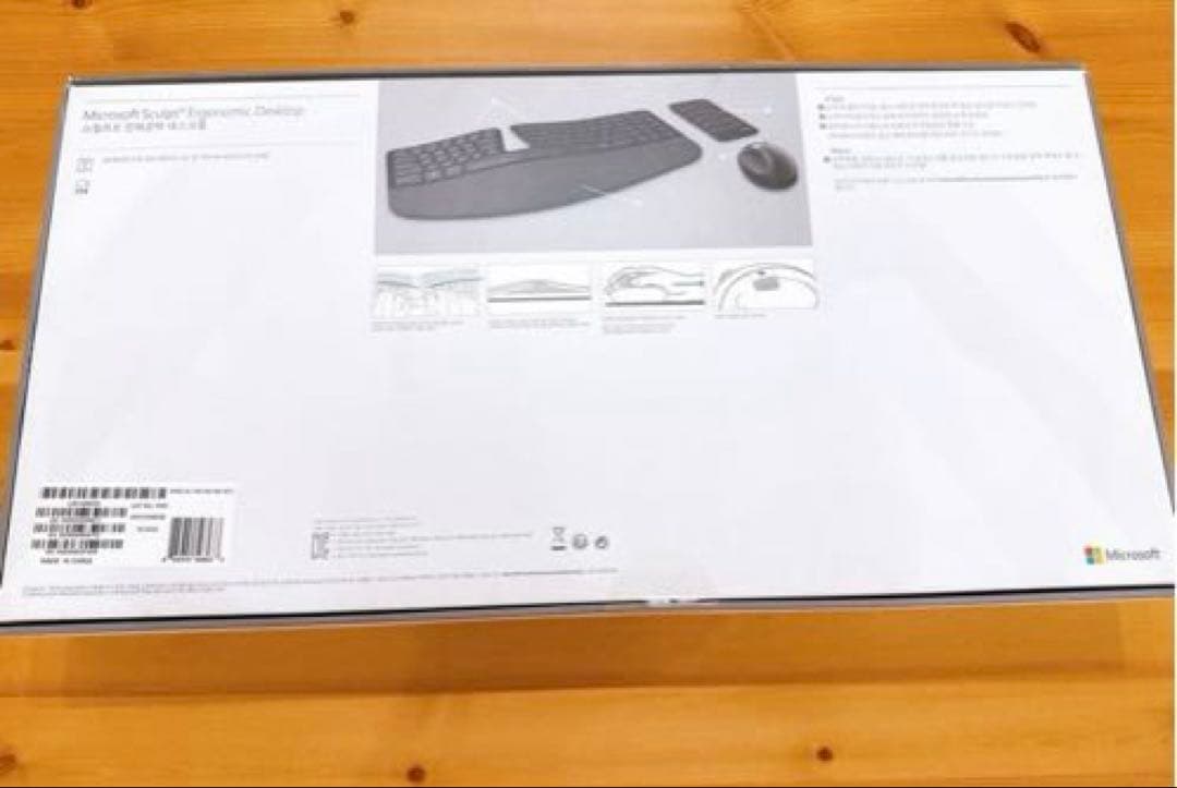 最終値下げ　韓国語キーボード　エルゴノミック キーボードマウス テンキー セット