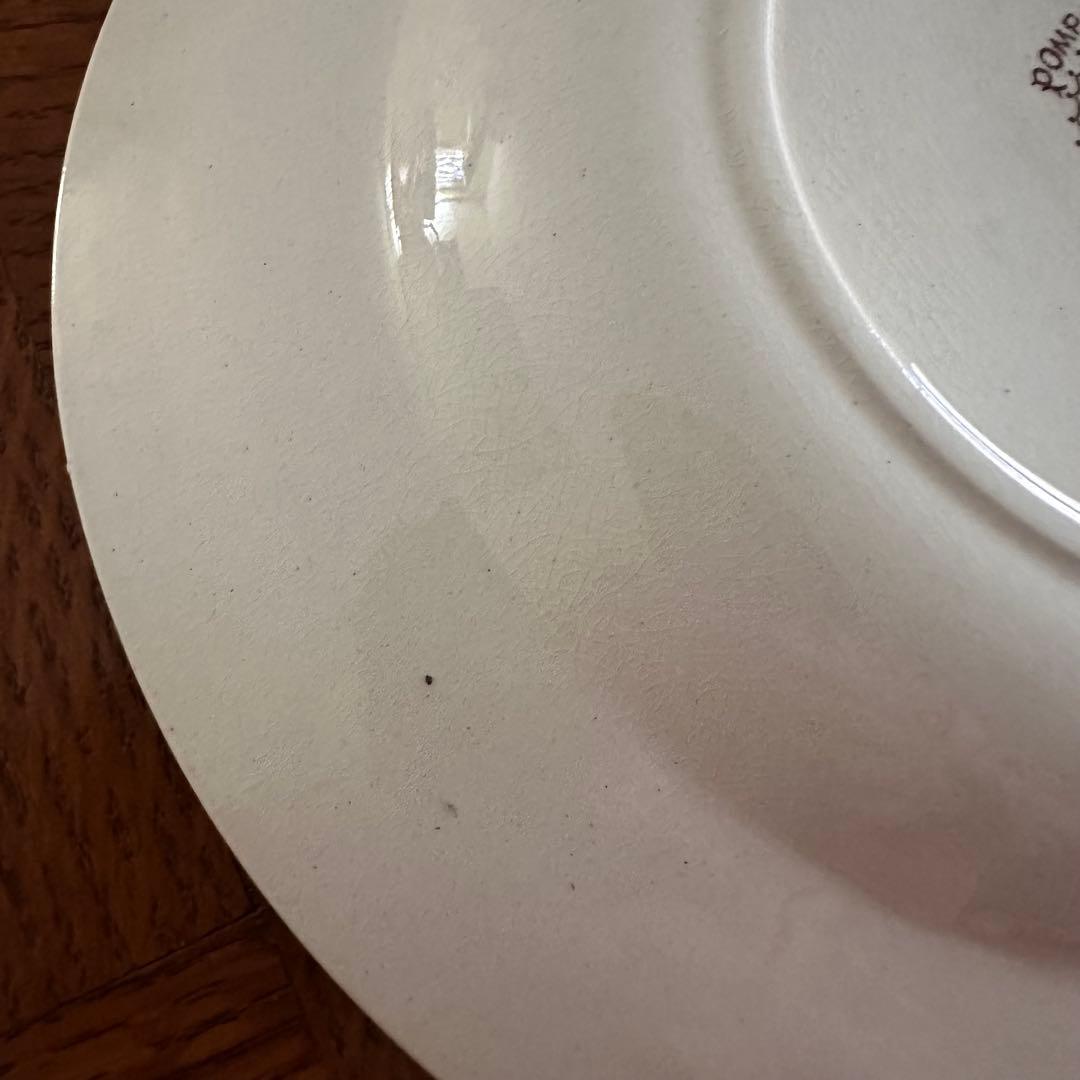 極美品　【C】深皿 ジョワジールロワ　POMPADOUR フランスアンティーク