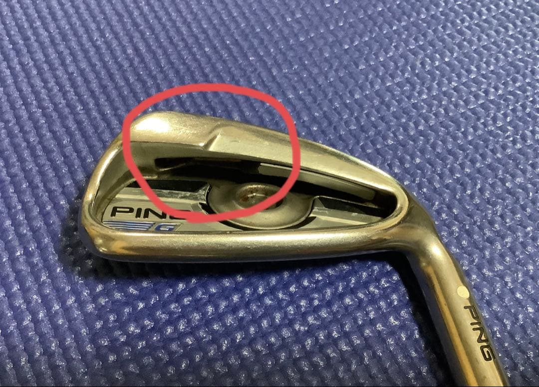 PING アイアン5本セット(PW-6I) ピン　ピンG アイアン　ピンアイアン