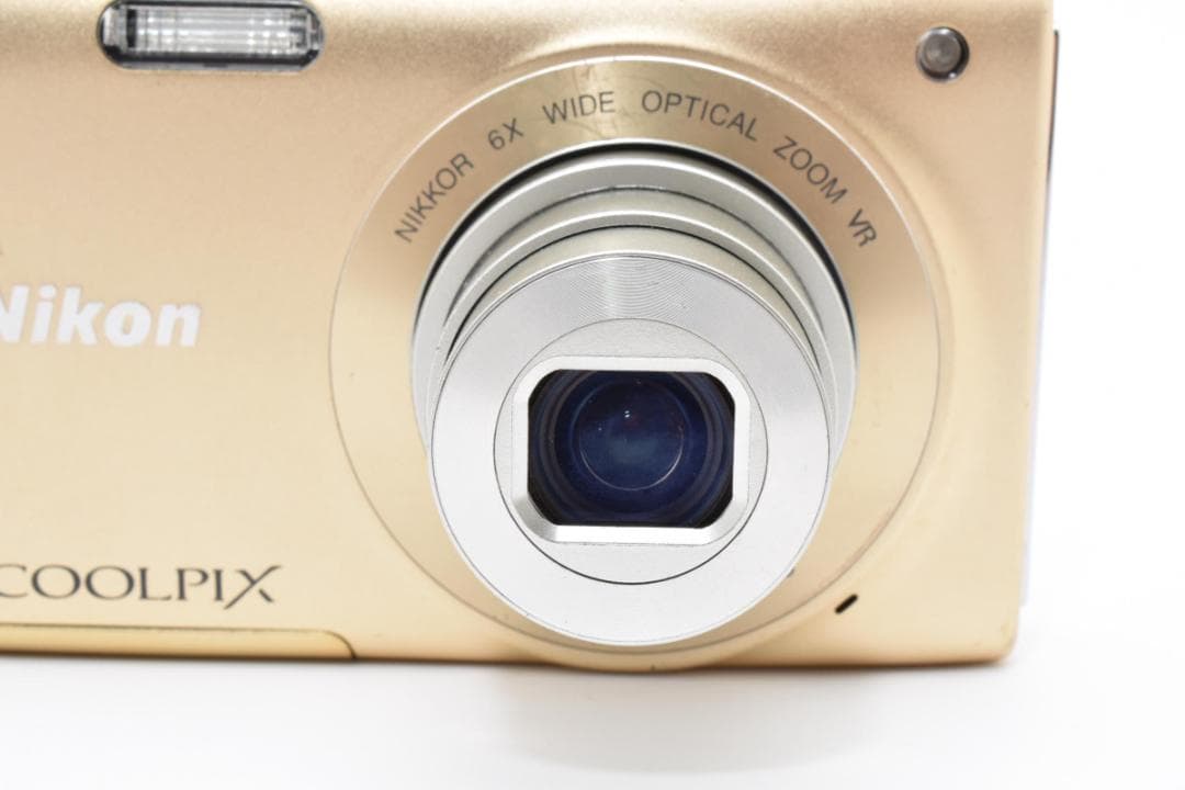 【美品】Nikon COOLPIX S3300 ゴールド　動作確認済