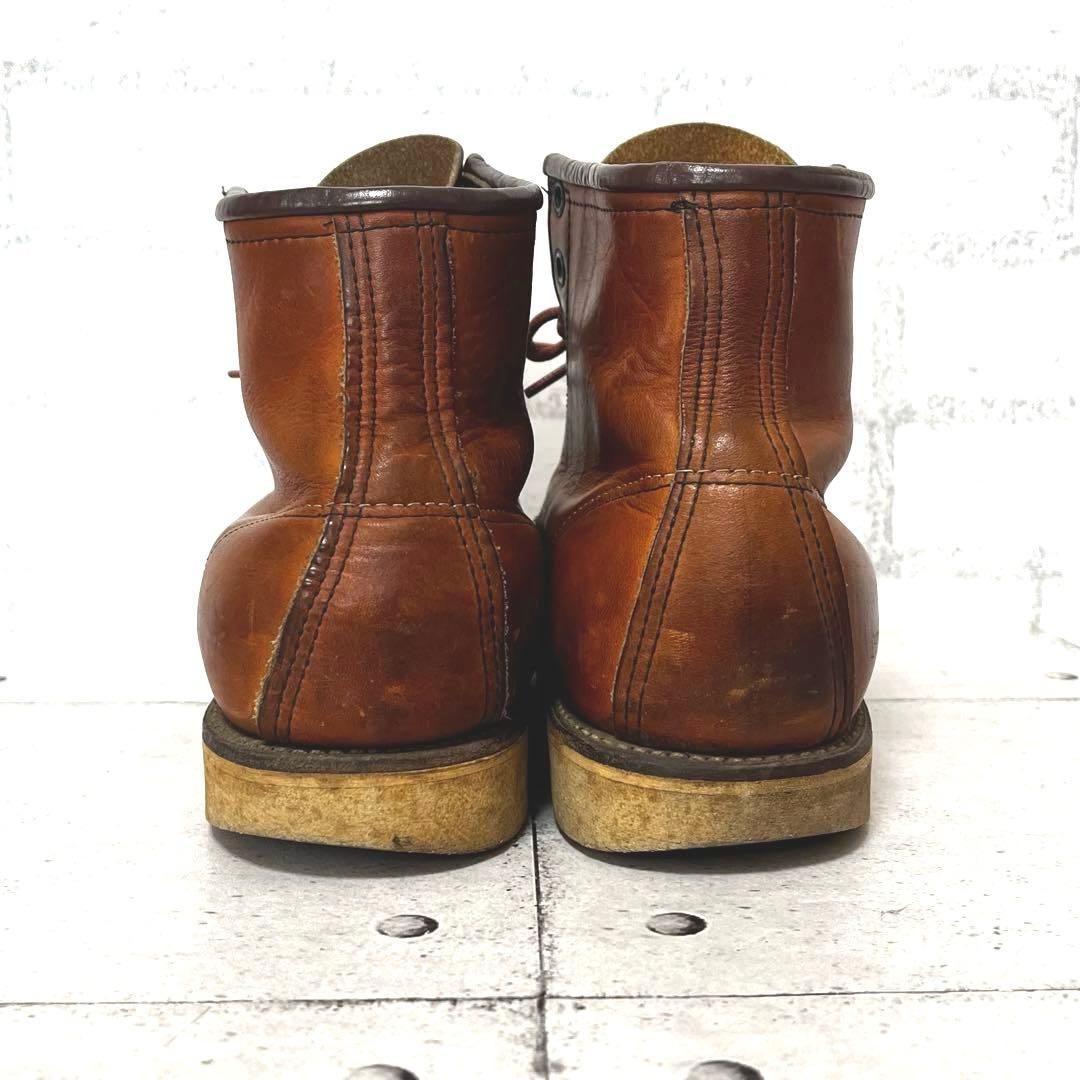 【レッドウィング】875 ワークブーツ 縦羽タグ♡ブラウン 9D