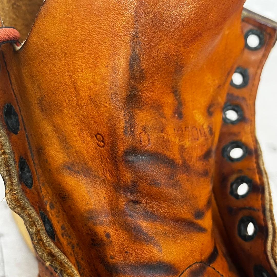 【レッドウィング】875 ワークブーツ 縦羽タグ♡ブラウン 9D