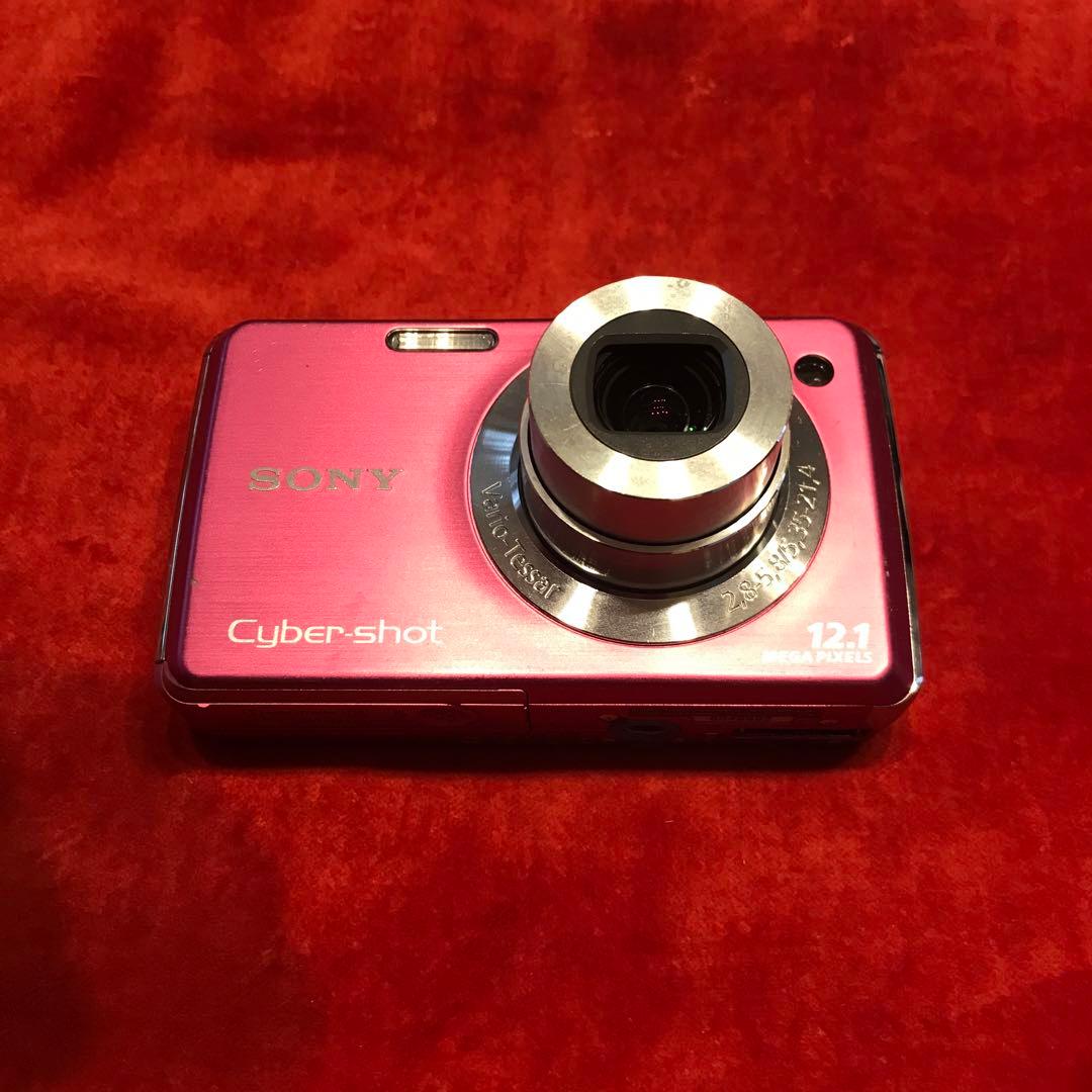 【動作確認済】SONY CyberShot DSC-W220 ピンク
