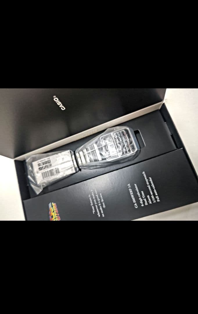 CASIO CA-500WEBF-1AJR バック・トゥ・ザ・フューチャー 新品