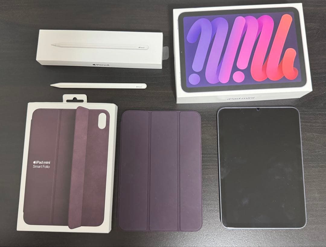 iPad mini Wi-Fi モデル64GB パープル Pencil ケース付