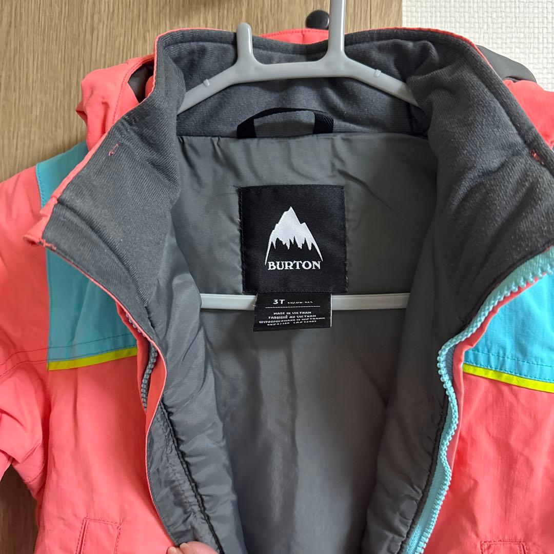 【値下げ】BURTON 子ども用スノーボードウェア 3T