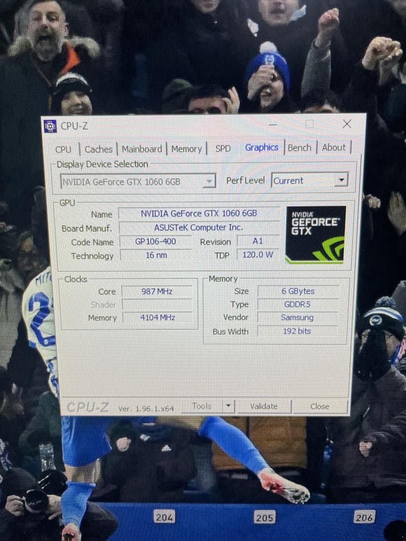 ASUS GTX1060 ROG 6GB 中古　動作品！