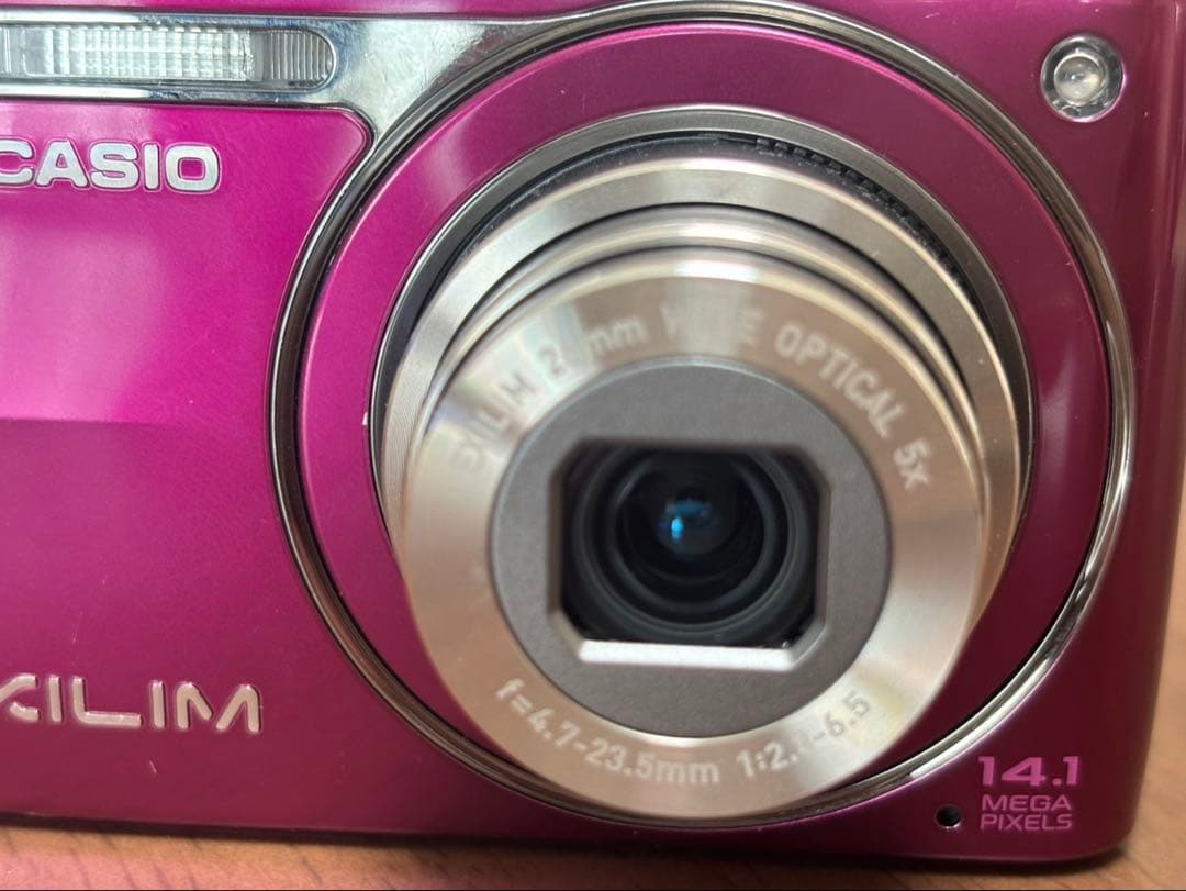 CASIO EXILIM 14.1メガピクセル ピンク