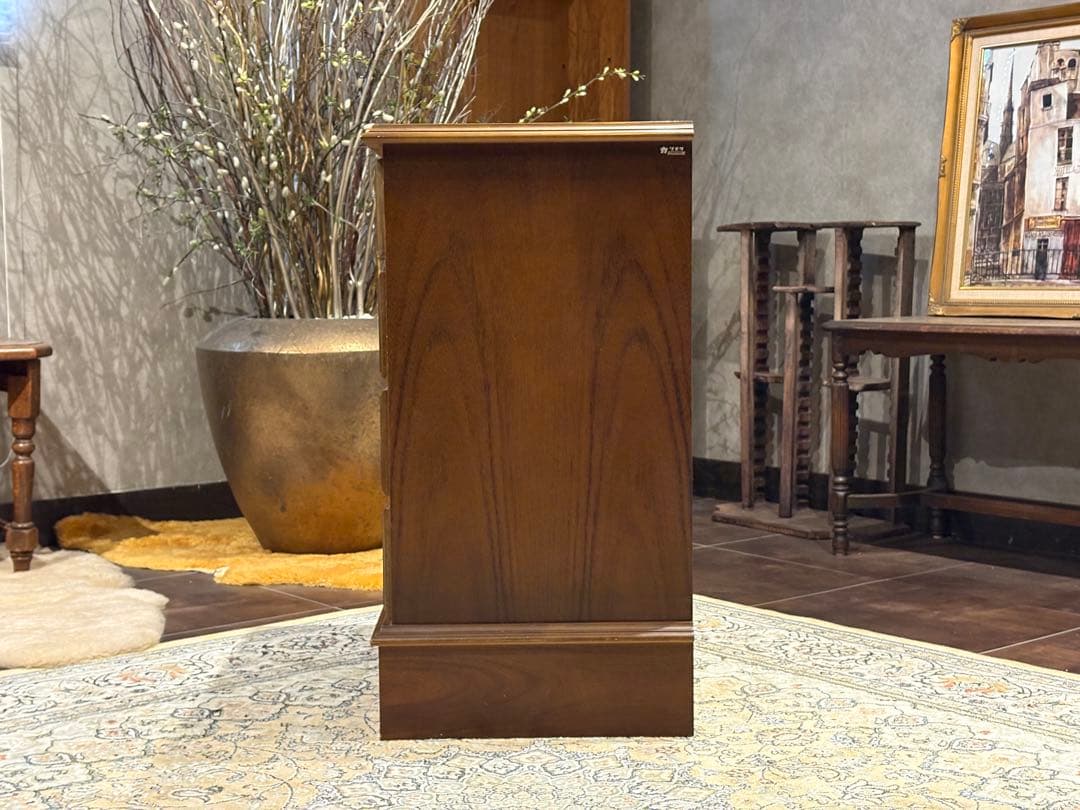 karimoku カリモク オールドチェスト 引出し4段 ビンテージ IG