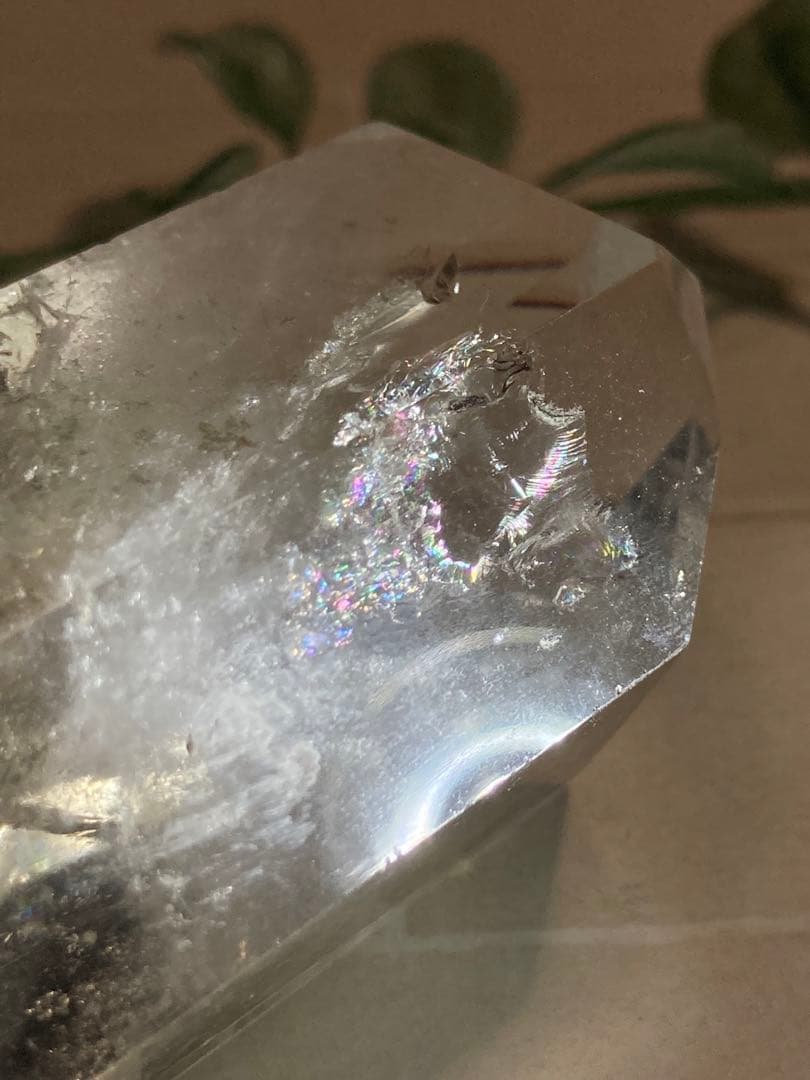 レインボークォーツ✨　エンジェルブレッシング　クリスタル　水晶　ダブルポイント