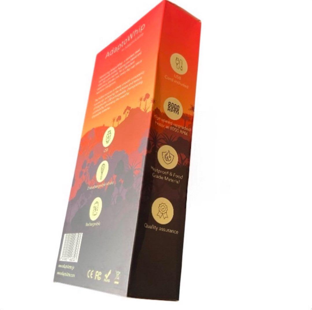 ＼即日発送／AdaptoLatte★ アダプトラテ コーヒーブラック＋ホイッパー