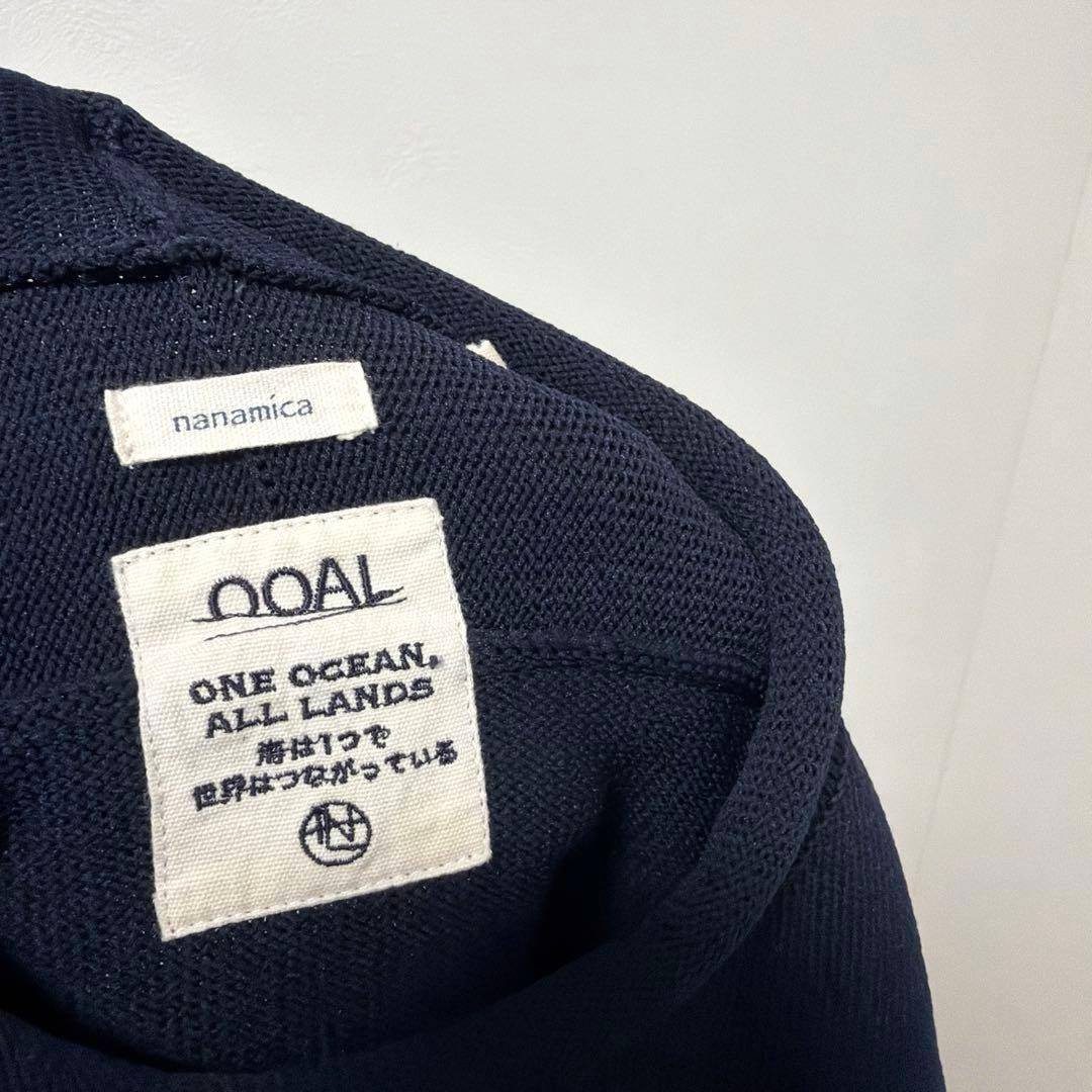 25年 nanamica 12G Crew Neck Sweater L