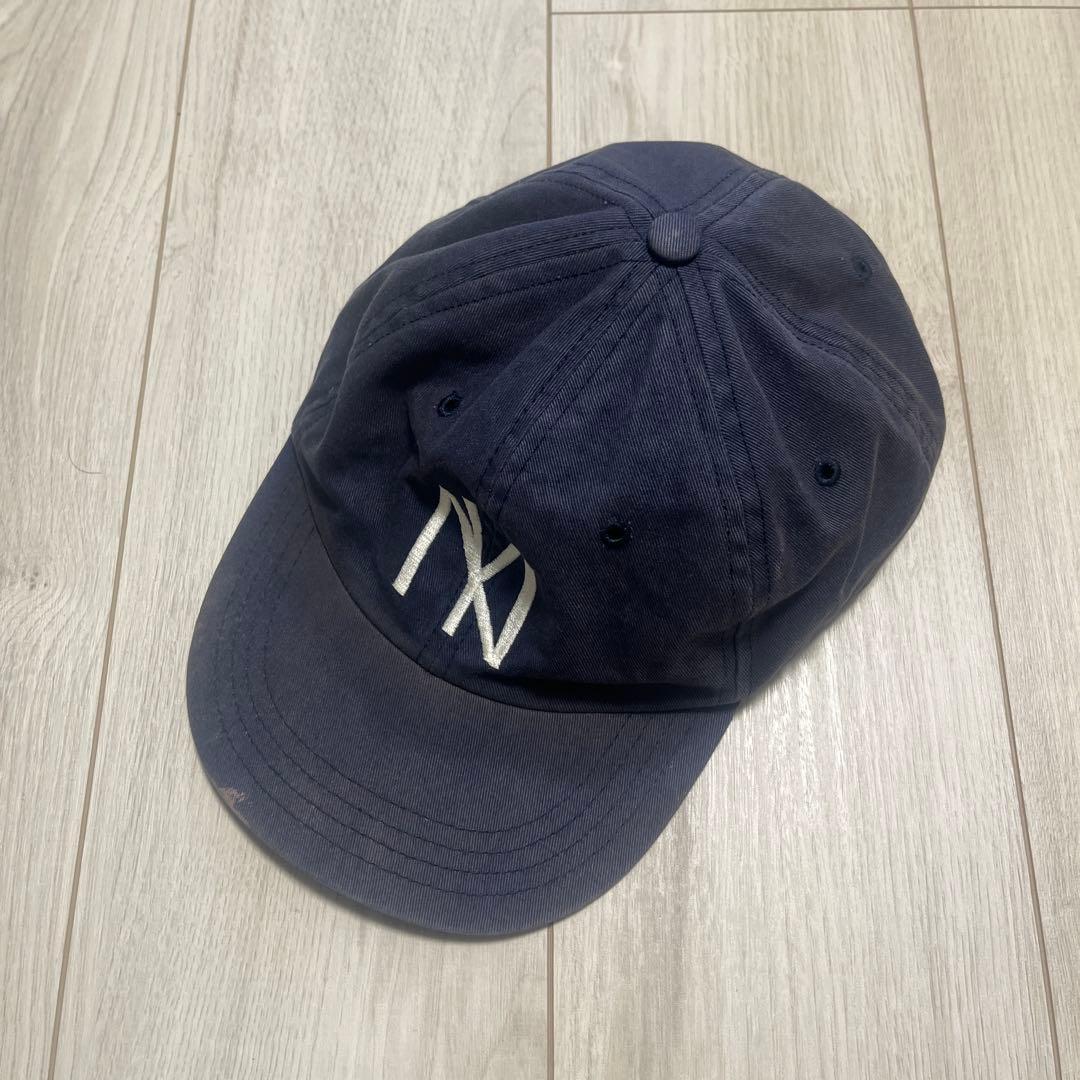 90's vintage usa製　ニューヨークベースボールキャップ　ノームコア