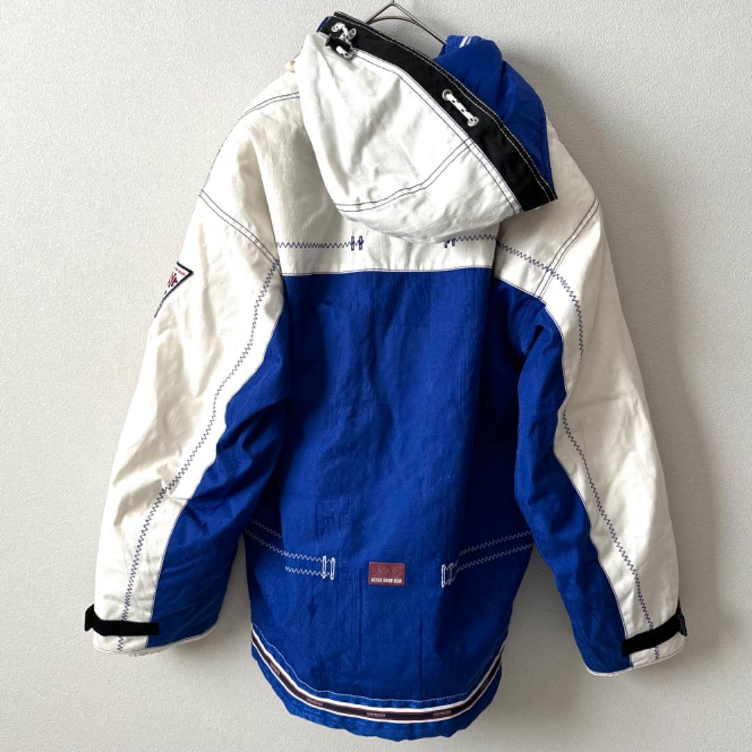 DESCENTE スキーウェア フード付き ポケット付き アクティブスノーギア