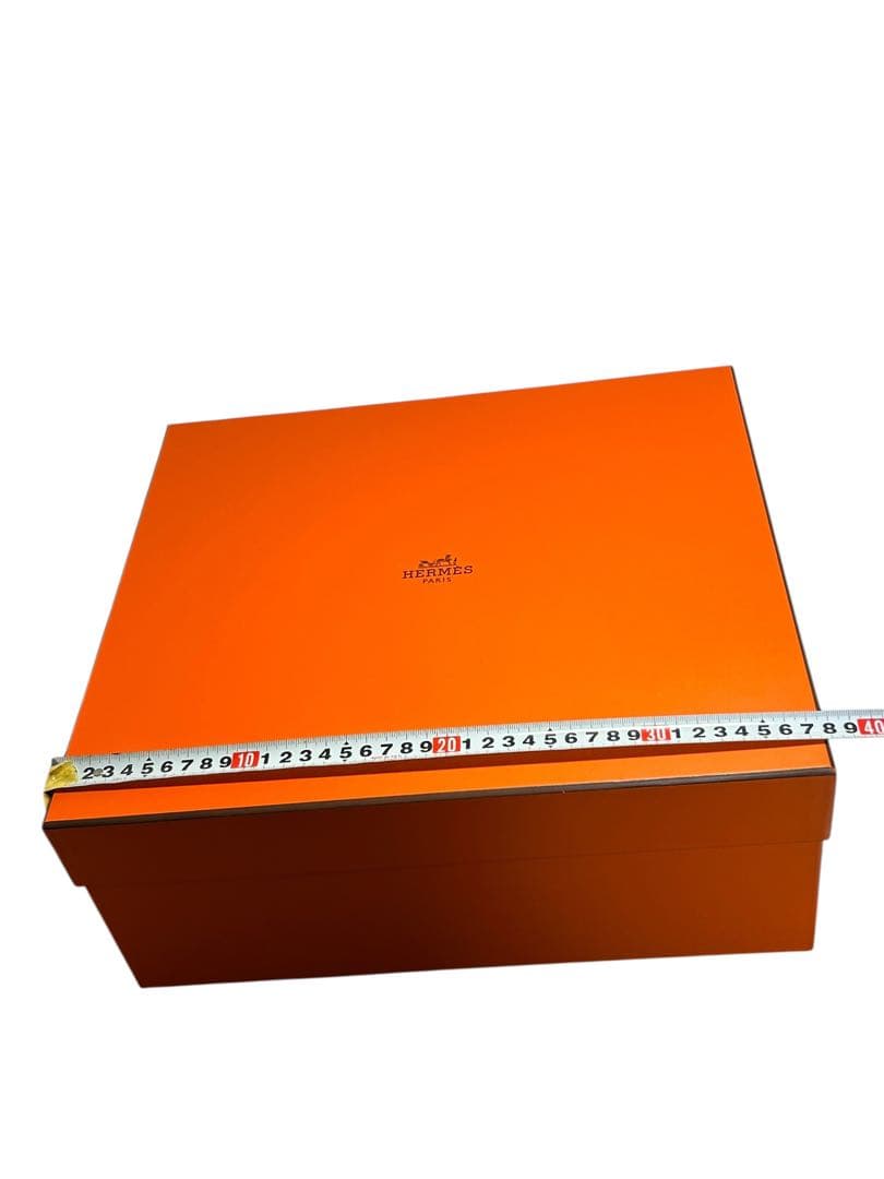71519 HERMES オレンジボックス バーキン　ケリー用　美品