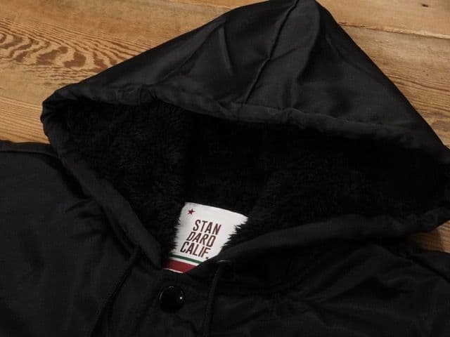 ぴょんれみ　スタンダードカリフォルニア　ボアフードコーチジャケット