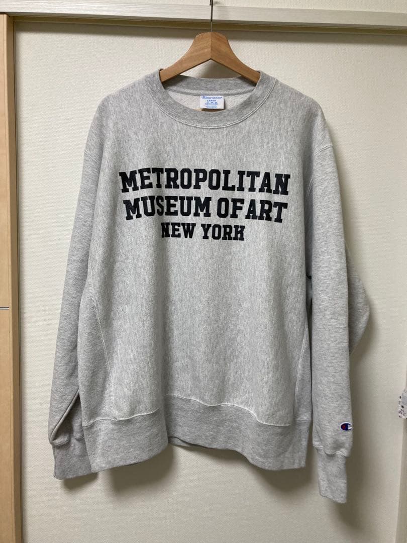 Champion リバースウィーブスウェット グレー 海外限定企画 Lサイズ
