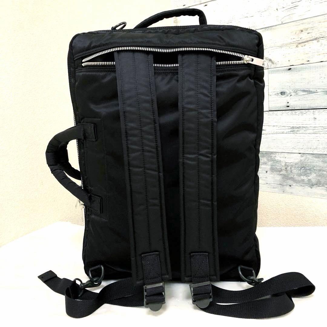 新品同様✨新型 ポータータンカー ビジネスバッグ3way 2層 A4可 ブラック