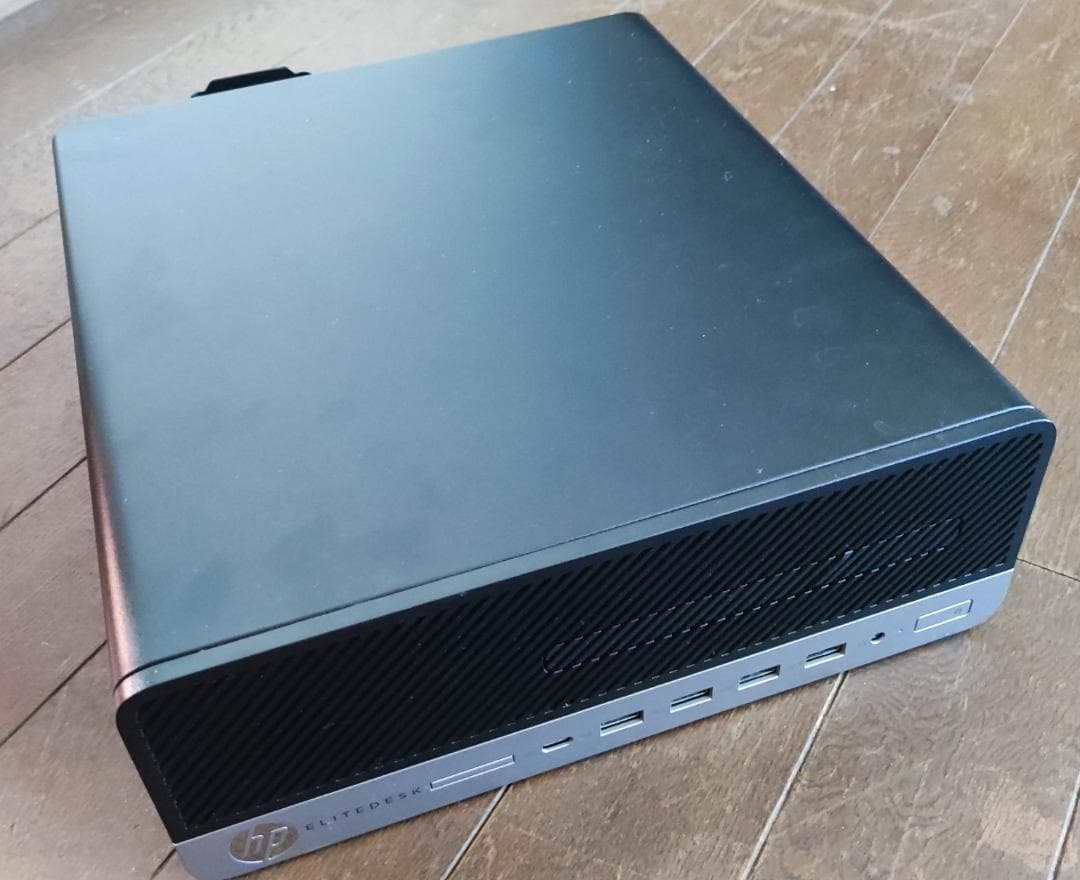 Windowsデスクトップ HPEliteDesk/M16GB/NVMe SSD250GB/HDD500GB