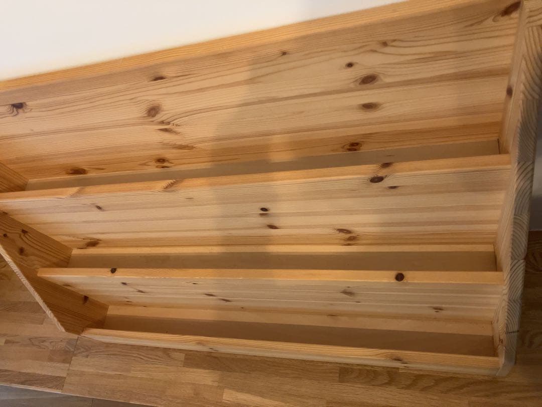 国産品　天然ひのき　ヒノキ薫る絵本棚　北欧　天然生活