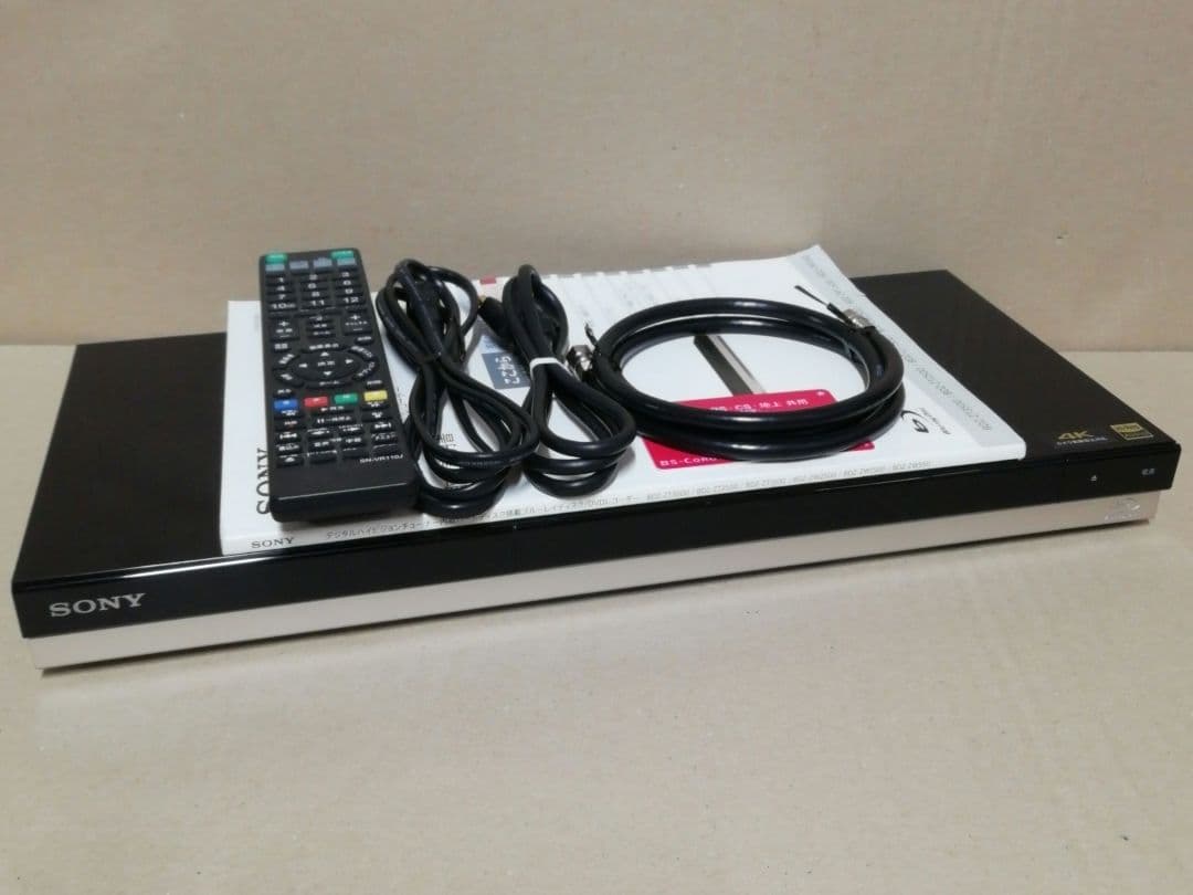 SONY BDZ-ZW550　大容量1TB/W録/SeeQVault/無線LAN