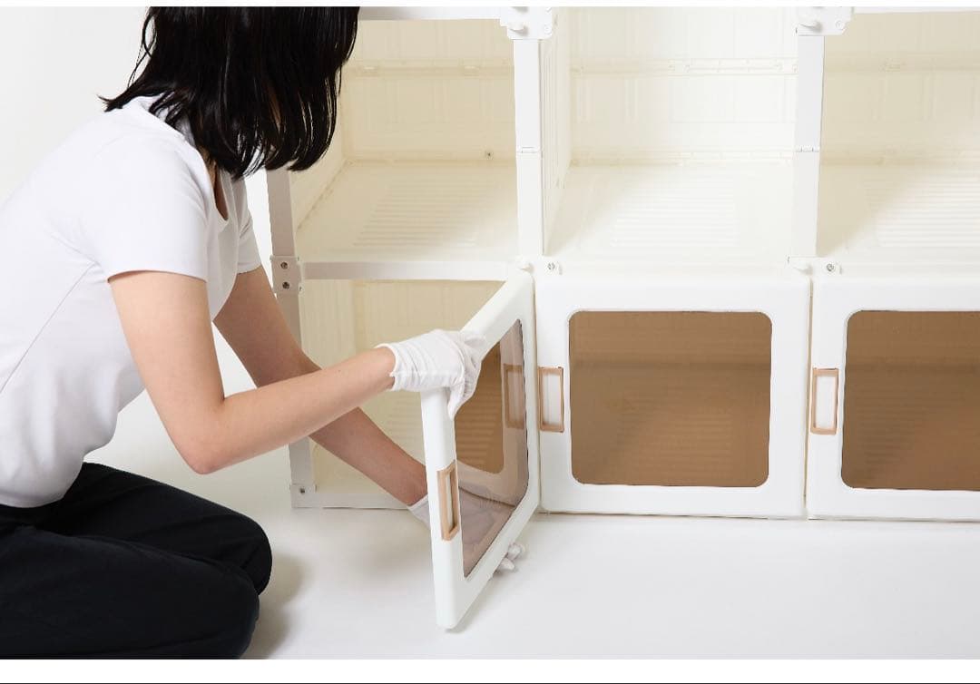 折りたたみ式衣類収納ワードローブ